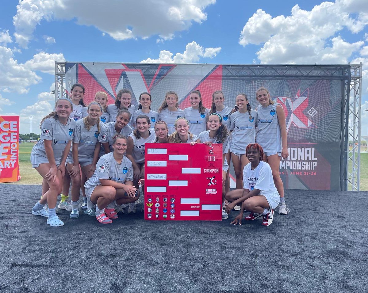 iafc_blues's tweet photo. Droppin’ by with an update from Dallas, TX🤠
Only two teams from the @DP_League Southeastern Conference advance to the semi-finals in multiple age groups at Nationals…and that club is Inter Atlanta FC.
Let’s get it 05’s and 06’s!👏
#dpl #dpltx22 #dplfinals #everythingearned https://t.co/X9zcTNHerO