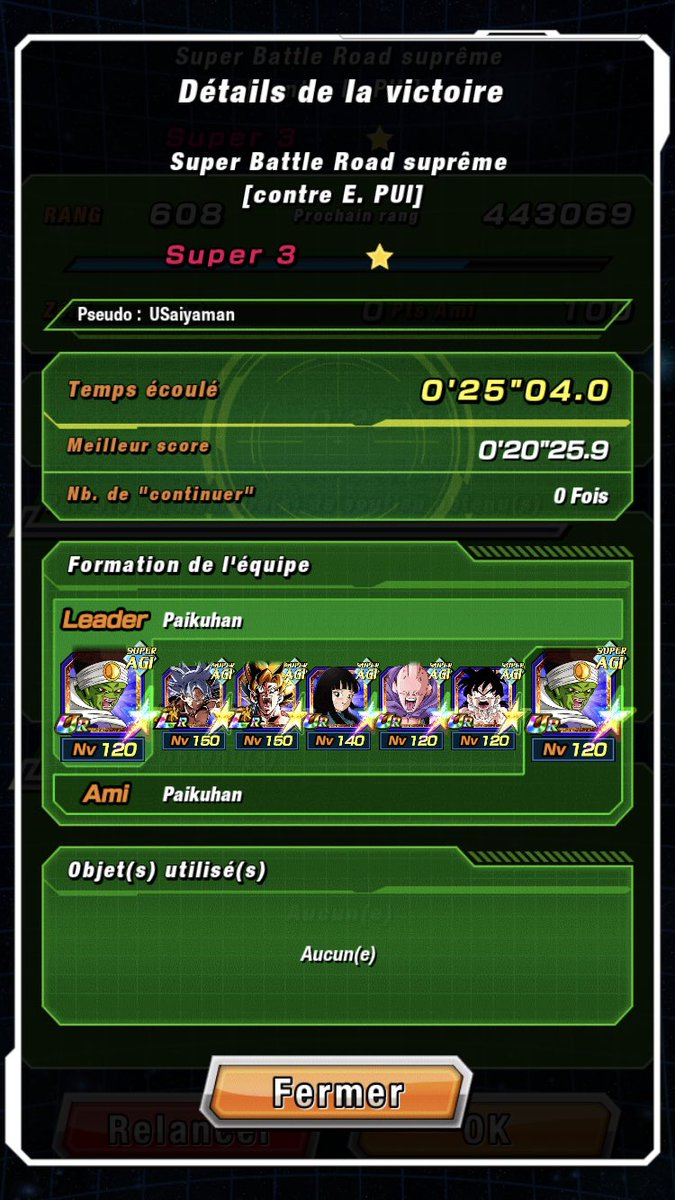 SaiyamanUltra's tweet photo. 6ème ESBR sans item « contre E.PUI » ✅
7ème ESBR sans item « contre S.PUI » ✅
#DokkanBattle #noitem https://t.co/qFbGvOG751