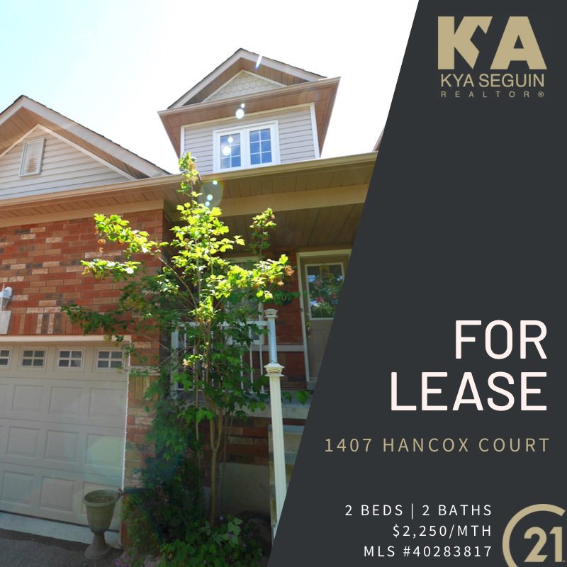 kyaseguin's tweet photo. 🏠 Full garden home for rent in the west end
🛏 2 bedrooms
🛁 2 bathrooms
🚗 1.5 car garage
🌳 Quiet road on a cul-de-sac
💵 $2,250/month + heat, hydro and water

💻 More information: https://t.co/TMqQzWjsfe

#ForLease #HomesForLease #ForRent #PTBO #Rentals #C21United #CallKya https://t.co/LvUm142TvM
