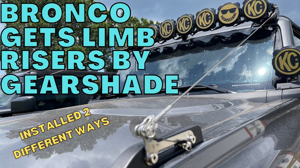 1five1garage's tweet photo. https://t.co/NG4atZrwwE
LIMB RISERS FOR YOUR BRONCO BY GEARSHADE...
#FORD #BRONCO #BASE #BIGBEND #OUTERBANKS #OBX #BADLANDS #WILDTRAKS #FIRSTEDITION #EVERGLADES #RAPTOR #LIMBRISER #ACCESSORIES #GEARSHADE #OFFROADINGACCESSORIES #TRAILNECESSITIES #TRAILGEAR #OFFROADGEAR #GEAR https://t.co/Da8osGyeLW