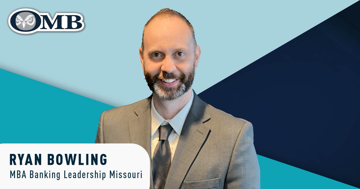 OMBbank's tweet photo. Please join us in giving a huge congratulations to our Director of Marketing Ryan Bowling on his recent graduation from the Missouri Bankers Association’s Banking Leadership Missouri program! 🎉 Read more about this exciting achievement here: https://t.co/zn31d1rL4f
#OldMoBank https://t.co/lOzdmnVaRh