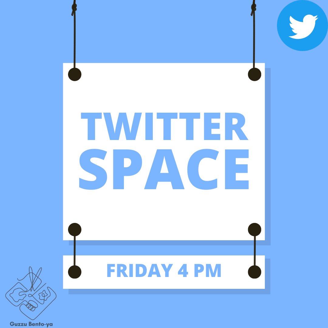 GuzzuNft's tweet photo. Get your questions ready for our Twitter Space in an hour!
.
.
.
#guzzu #guzzubentoya #restaurants #nft #nfts #NFTCommunity #food https://t.co/lkf6d3aUY4