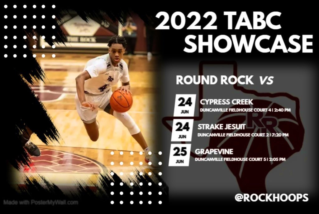 Round Rock Mens Basketball (@rockhoops) on Twitter photo Game 1:
<a href="/rockhoops/">Round Rock Mens Basketball</a> 67 <a href="/CreekHoops/">Cy Creek Hoops</a> 66
300 teams and wall to wall college coaches from all levels. What a great event <a href="/Tabchoops/">𝙏𝘼𝘽𝘾🏀📋</a>
Game one standouts
<a href="/jay1ward/">Jason</a> w 19
Carter Davis (no twitter) w 17
<a href="/JoeSchwab16/">Joe Schwab</a> and <a href="/MrMasonCochran/">Mason Cochran</a> played TOUGH contributing everywhere! Game 1:
<a href="/rockhoops/">Round Rock Mens Basketball</a> 67 <a href="/CreekHoops/">Cy Creek Hoops</a> 66
300 teams and wall to wall college coaches from all levels. What a great event <a href="/Tabchoops/">𝙏𝘼𝘽𝘾🏀📋</a>
Game one standouts
<a href="/jay1ward/">Jason</a> w 19
Carter Davis (no twitter) w 17
<a href="/JoeSchwab16/">Joe Schwab</a> and <a href="/MrMasonCochran/">Mason Cochran</a> played TOUGH contributing everywhere!