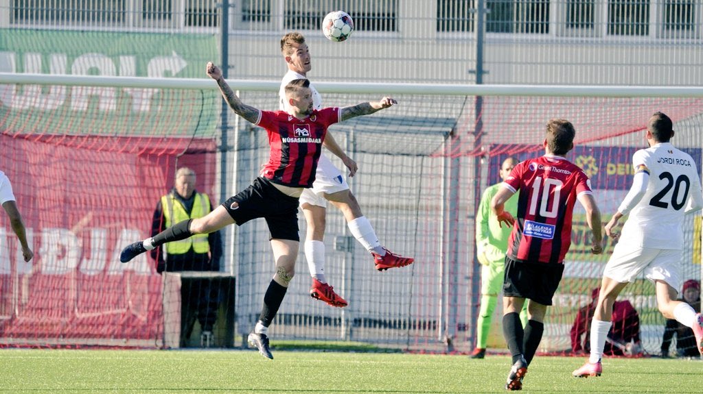 SystemFoot's tweet photo. [#UCL🇪🇺] #Víkingur 🇮🇸 bat #Escaldes 🇦🇩 1-0 en finale du tour préliminaire !

⚽️ #Ingason 68’

#ESCVIK https://t.co/rGcpxas2xh