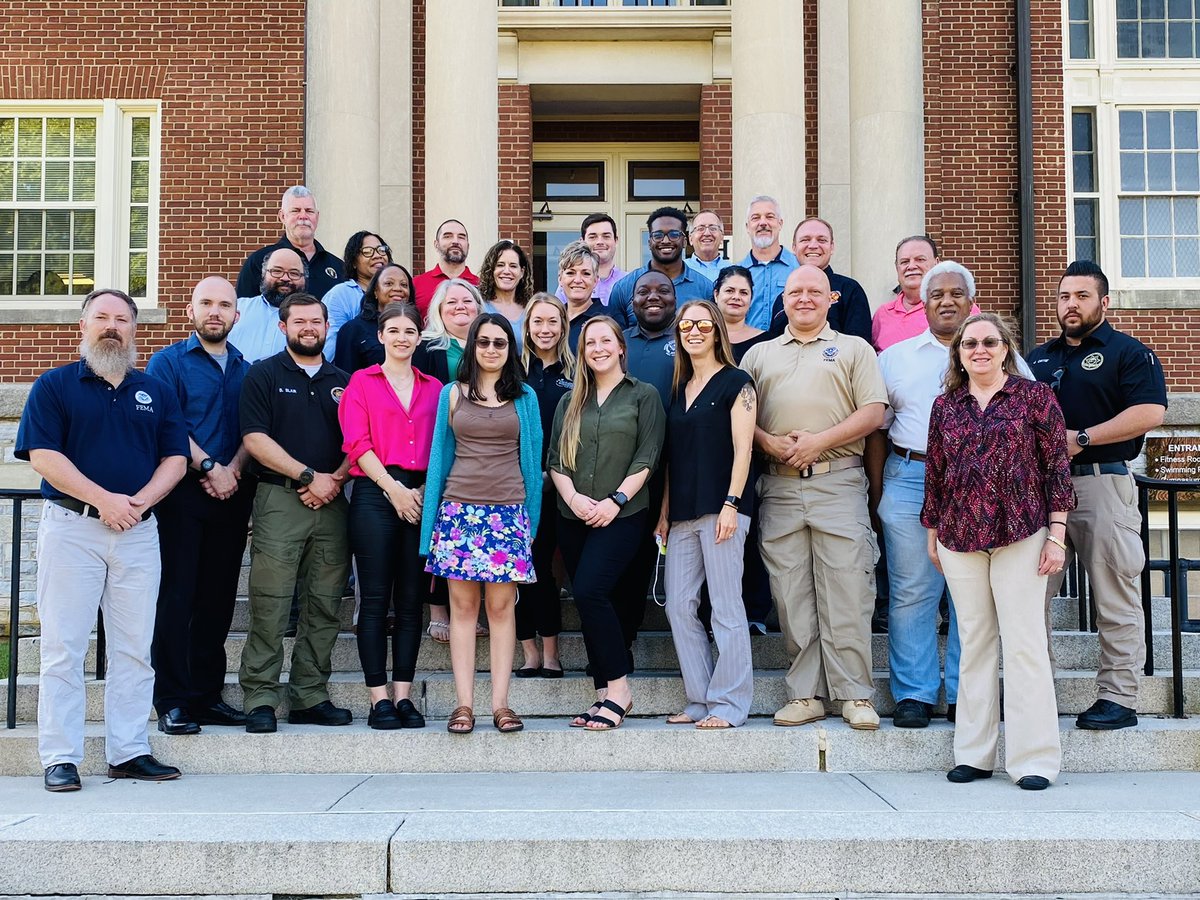 Melissa_Evans91's tweet photo. Congratulations to @ClayCountyMO_EM Specialist, Anne Poelzl, for graduating from the National Emergency Management Basic Academy #NEMBA at @FEMA_EMI.
The knowledge, experience, & partnerships gained will be vital to the @claycountymo Community. #EmergencyManagement #CCSOEM https://t.co/Hrr6musJqg