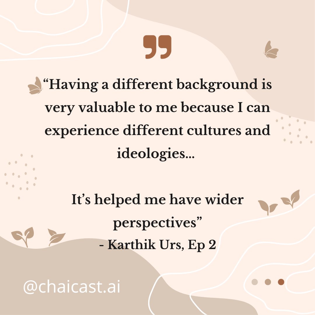 chAIcast's tweet photo. Have you listened to our episode with roboticist Karthik Urs? Here's what he had to say about space robotics, experiencing education in the US as a South Asian, and advice for aspiring roboticists &amp; engineers. Go to the link in our bio to listen to Episode 2! https://t.co/hAGBvdVFTA