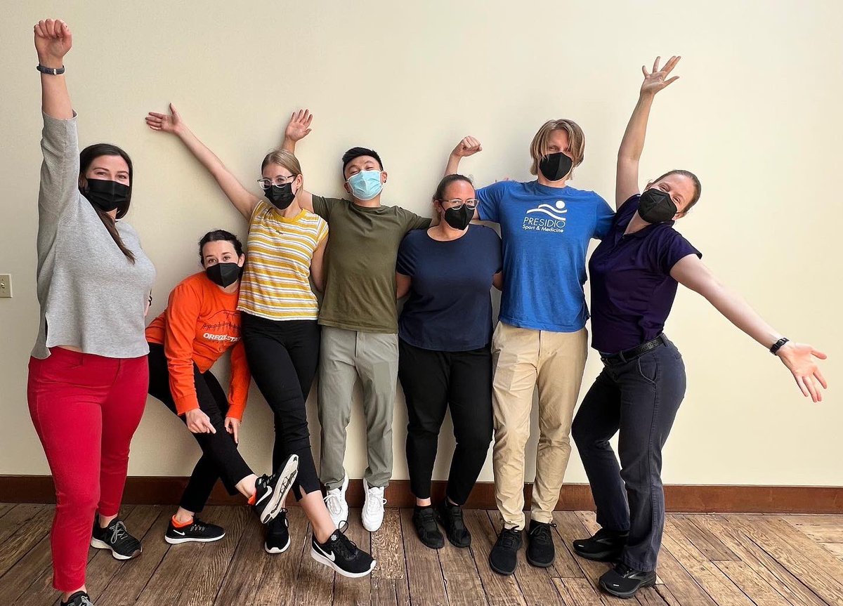Our amazing PSM staff from Mill Valley and San Francisco representing Pride Month with flare! #pridemonth
