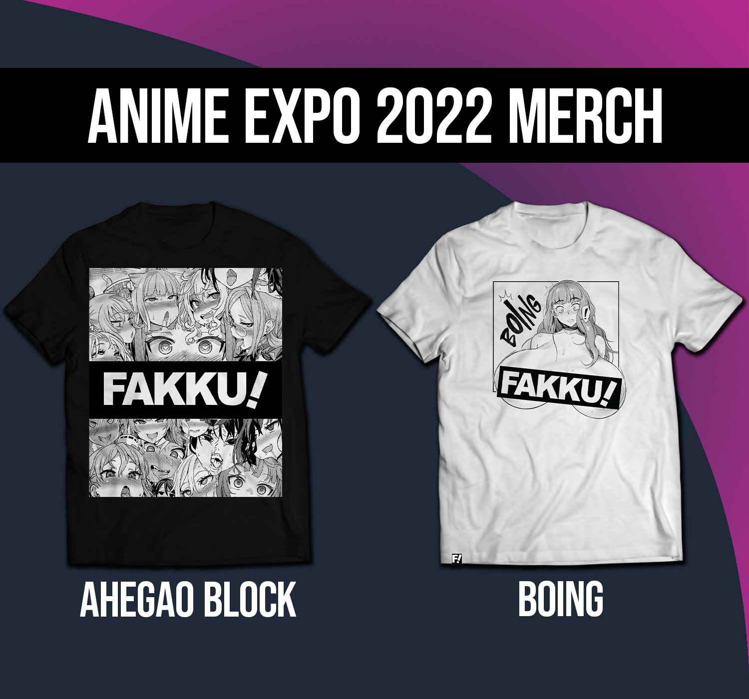 FAKKU AWA 838 on Twitter "New FAKKU Shirts are headed your way at