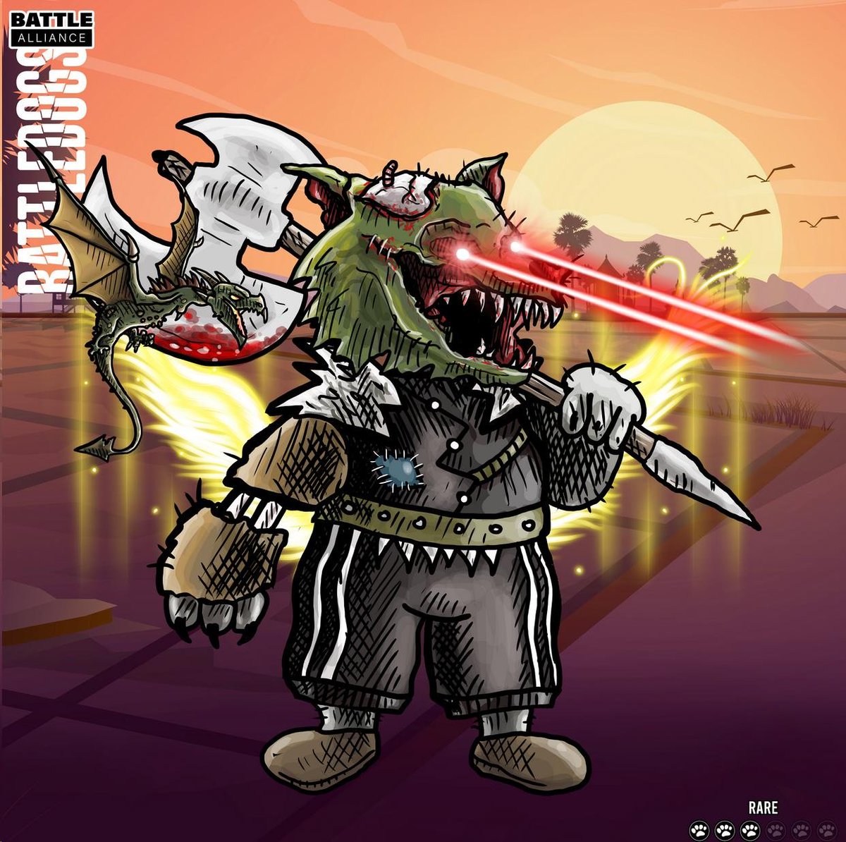 blowfish_cro's tweet photo. This great rare #battledog has just been minted! Love the art!!
#NFT #CNFT #cardano #cardanoarmy #crypto #cnftcommunity #BattleCats #cardanocommunity #Mintingnow #mint https://t.co/MEX9loMtVa