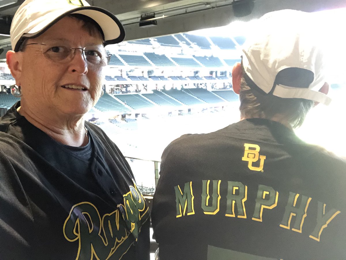 RastPam's tweet photo. Baylor  Night at Globe Life Park Sic ‘em Rangers! @Baylor@BaylorProud https://t.co/LQIEgtWaEj