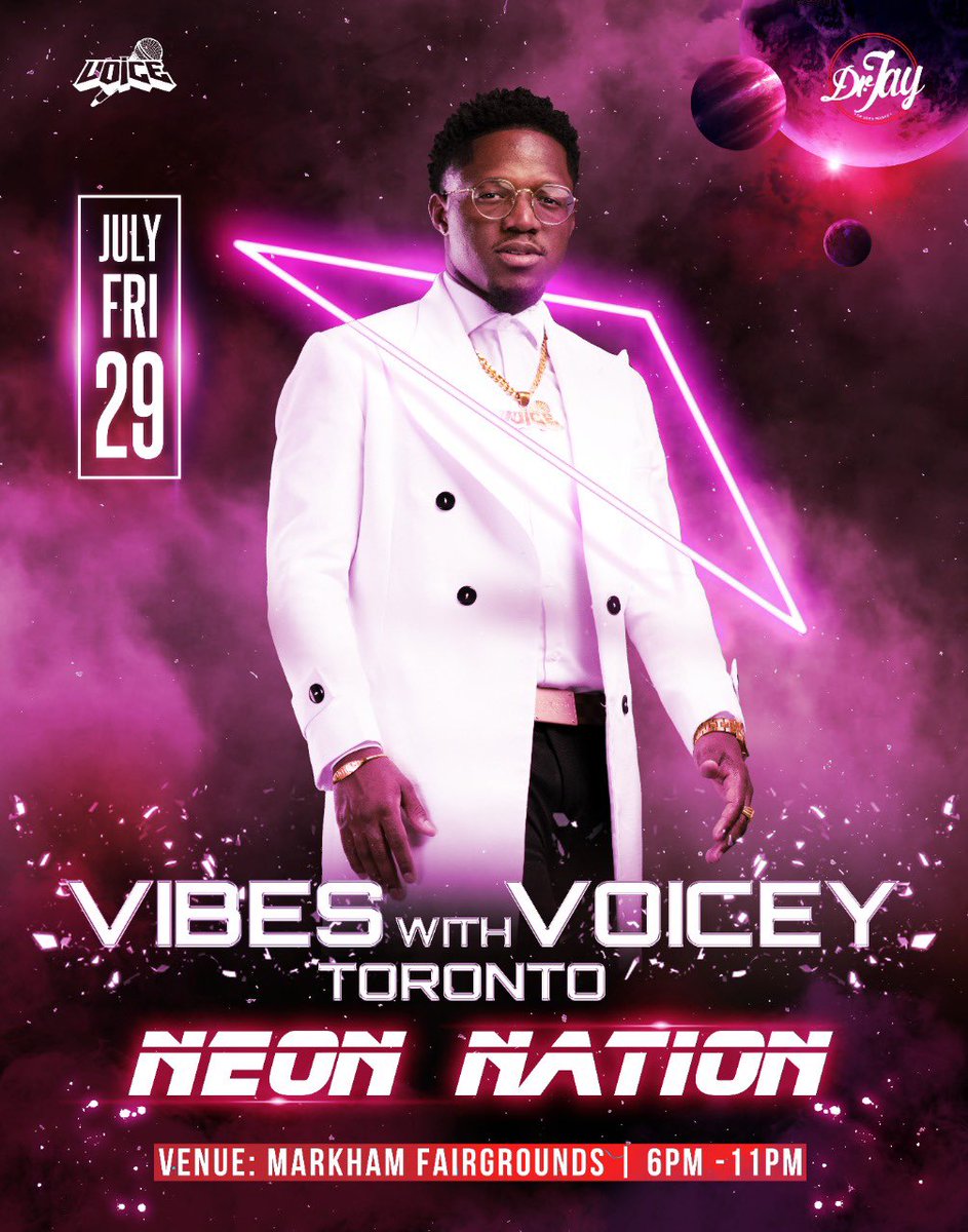 VIBES WITH VOICEY TORONTO IS CARNIVAL FRIDAY!!! Ticketgateway.com/vwvtoronto @Voicetheartiste