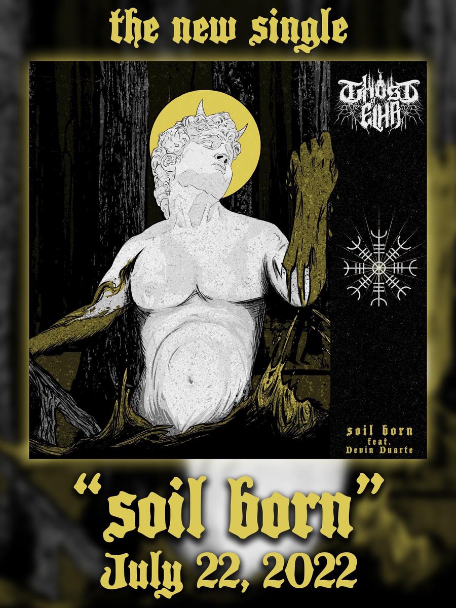 GhostOfElhr's tweet photo. "Soil Born (feat. Devin Duarte of Worm Shepherd)"

JULY 22, 2022

This is our first single as a full band and we have so much more in the works. Pre-save link is in our bio. https://t.co/LmrV5Wtkh2