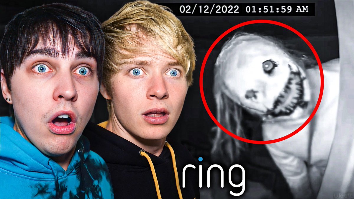 SamandColby's tweet photo. NEW REACT VIDEO: Terrifying Things Caught on Doorbell Cameras…

some of these are better paranormal evidence than our main videos 😅

https://t.co/7DwBdabViw https://t.co/TB97qaUAlj