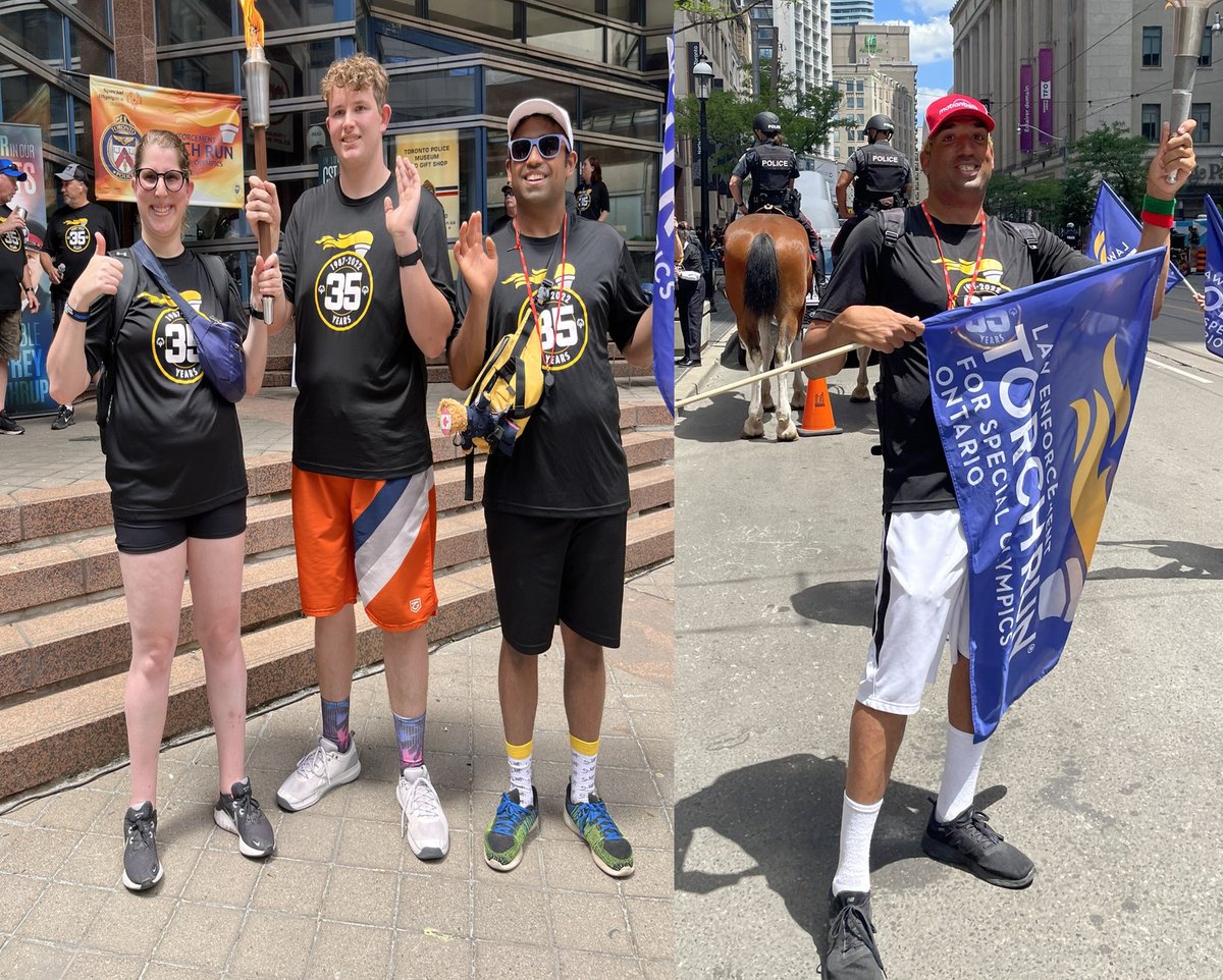 SOToronto1's tweet photo. Our athletes had a great time enjoying the wonderful weather at the Torch Run!
#TorchRunTO @LETRToronto @torchrunontario @SOOntario @TorontoPolice https://t.co/vj7yNVu0nt