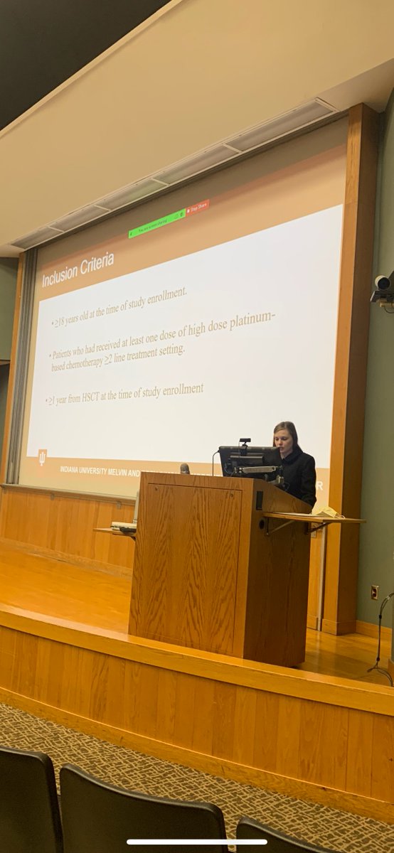 IUHemOnc's tweet photo. Our outstanding fellows @JenniferKingMD @faditaza and Meagan Miller presented their #ASCO2022 abstracts at IUSCC Grand Rounds 👏🏻👏🏻👏🏻 @IUCancerCenter @IUSMDeptMed https://t.co/DnWxAyS9Oc