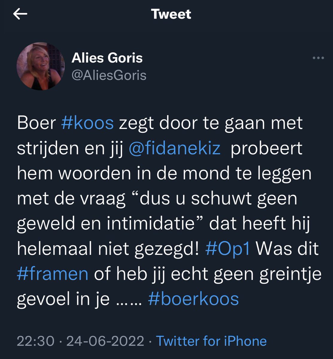 AliesGoris's tweet photo. @lientje1967 En reken erop dat wij de zakdoeken gaan kopen! https://t.co/dtXbTqkiuj