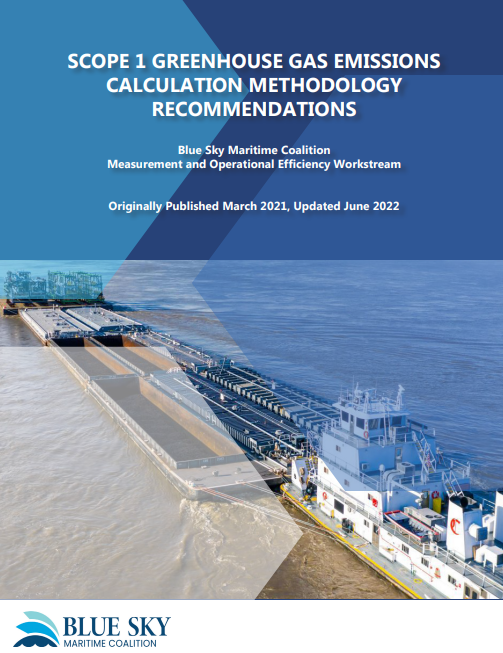 BlueSkyMaritime's tweet photo. The Blue Sky Maritime Coalition (BSMC) has released a new report today which recommends methodologies for calculating Scope 1 greenhouse gas (GHG) emissions from marine vessels.
Read the PR ➡️ https://t.co/zSUV4cot09
Read the report ➡️https://t.co/XjBQpg6bhO
#BSMC #GHG #Emissions https://t.co/q26oV6vgJW