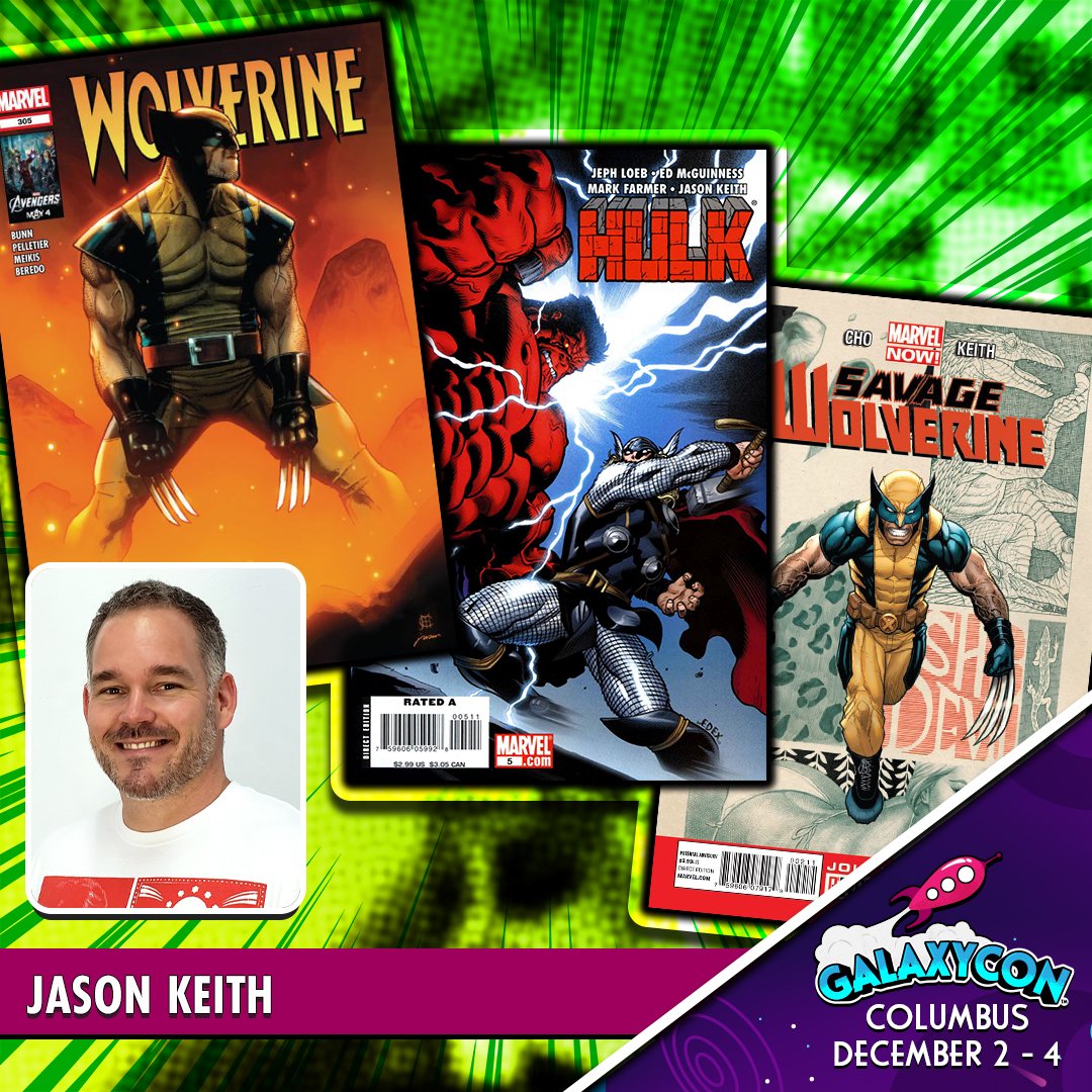 GalaxyConCMH's tweet photo. Meet @bam_jason at @galaxyconcmh December 2-4, 2022 at the Greater Columbus Convention Center
Find Out More: https://t.co/8iDdignDrm
#GalaxyCon #GalaxyConColumbus #JasonKeith #Marvel #Wolverine #Hulk #XMen #Deadpool #Comics #ComicBooks #Variant #ComicVariants #ComicCon #Cosplay https://t.co/sagMHUz0s5