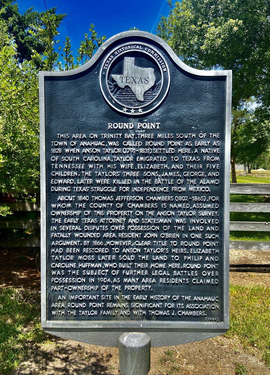 TexHistMarkers's tweet photo. Round Point
Chambers County, Texas
Location: 29.734587, -94.689929
#Texas #History #TexasHistory #RoundPoint #ChambersCounty https://t.co/jNfMVqjcqf