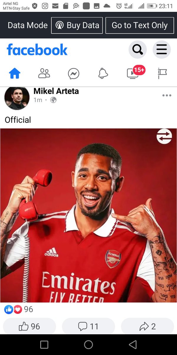 Ibrahimjunai's tweet photo. From Arsenal boss
Write this >official https://t.co/M59c2B0lsz