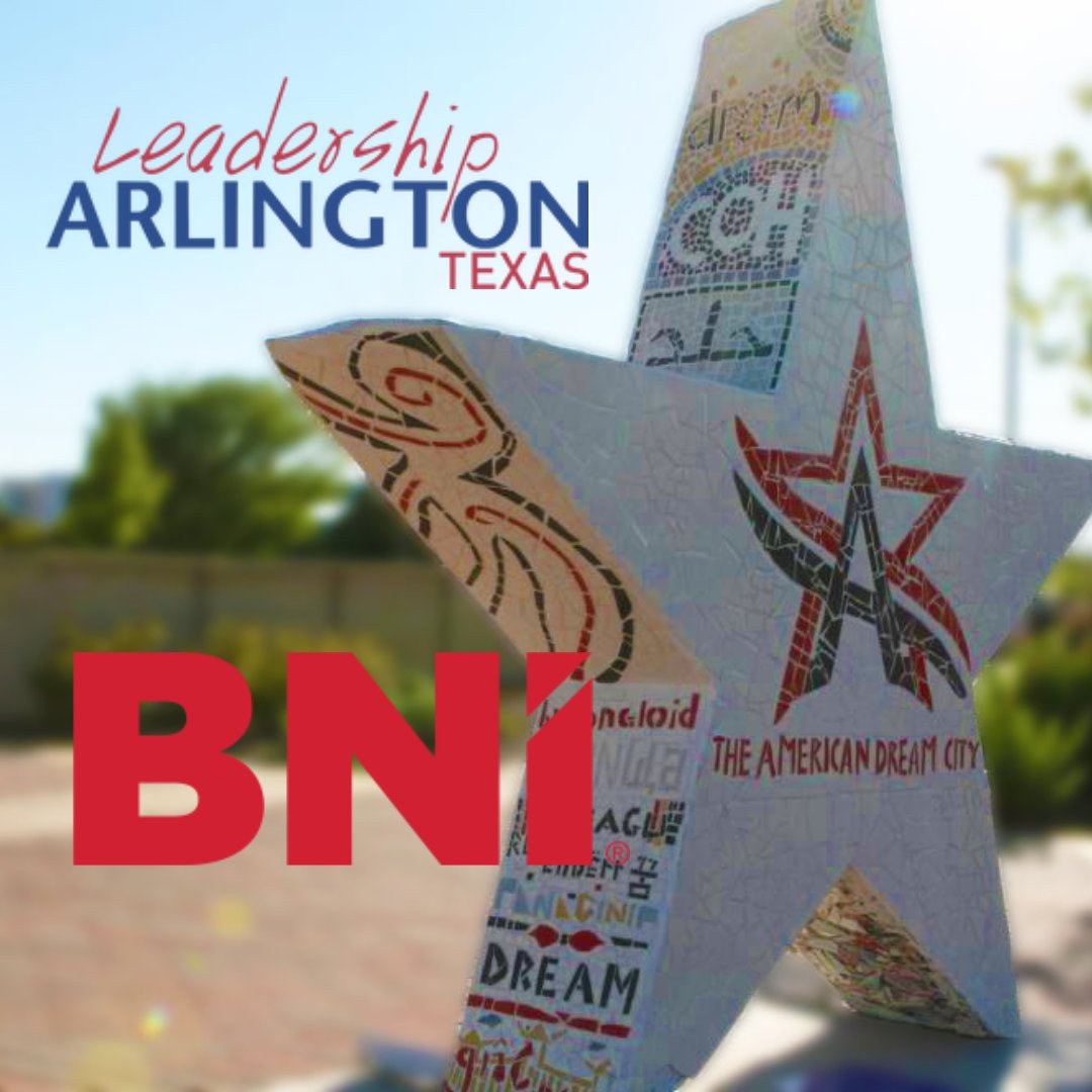 LeadArlingtonTX's tweet photo. Leadership Arlington is proud to be a member of the BNI - Golden Triangle Chapter.  We'd like to thank the members for their generous contribution each year that supports students and enables our team to participate! Thank you so much for your support! 

https://t.co/SHpKdCnfTi https://t.co/X1K2Bbcrrc