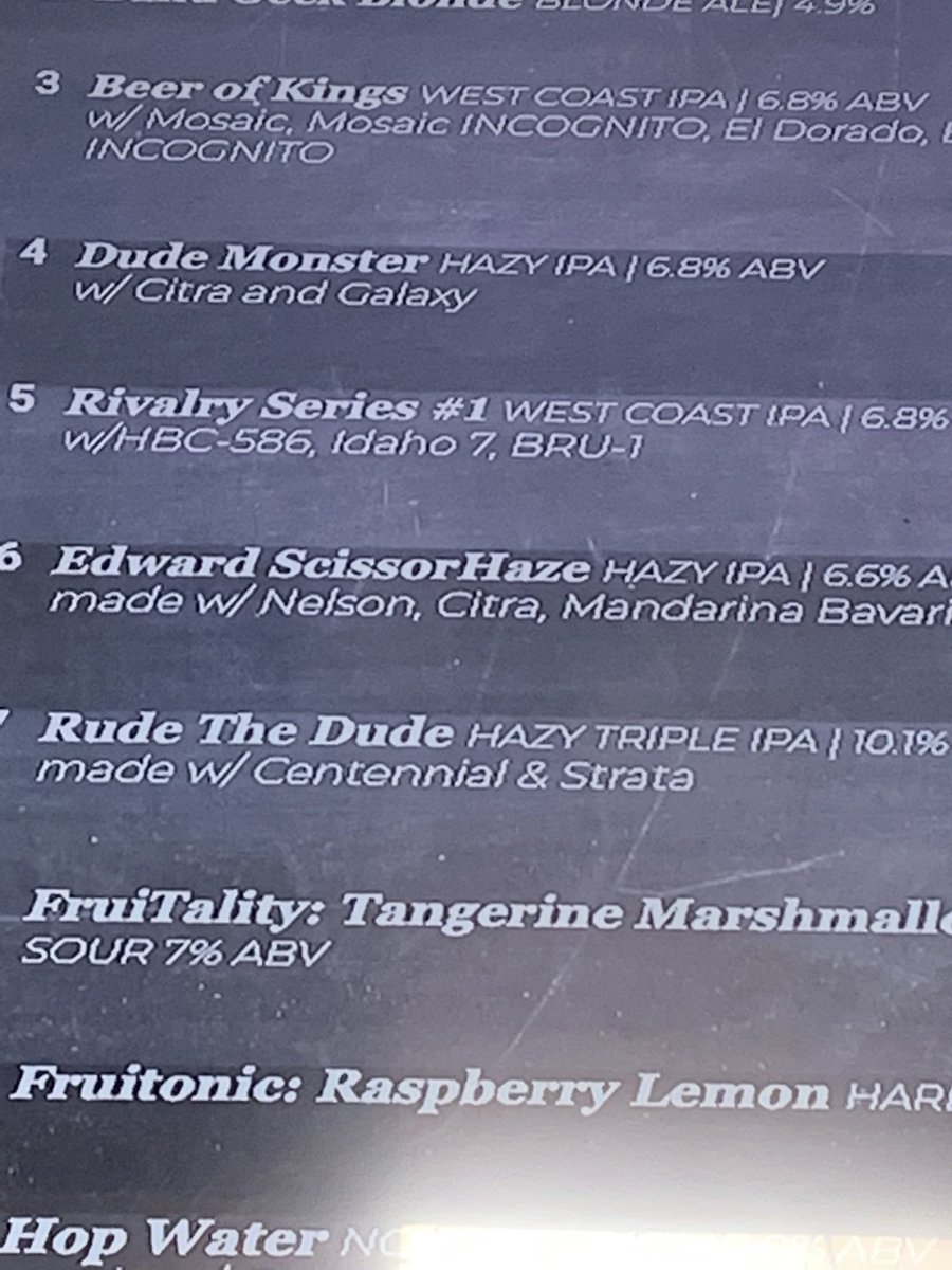 The great humans <a href="/MovementBrewing/">Movement Brewing Co</a> let Chet Saturday name a beer.  Guess which one it is?! #guiltfreebeer #johnnydepp #drinkbeer