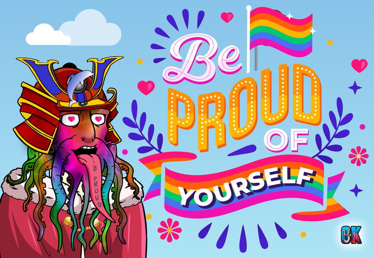 CryptoKrakensCB's tweet photo. Be proud of yourself and STAY KRAKEN! https://t.co/o226yLCI3b