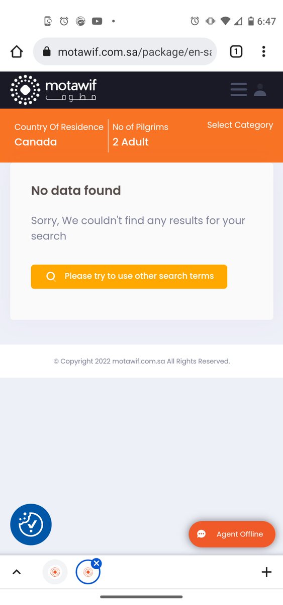 mariarshad's tweet photo. @MoHU_En @Motawif_SA after receiving an approval email for Hajj. Then, getting stuck with never being able to see packages because no data found and now country quota is full. 🤷‍♀️

No response to DMs, emails or calls. 

@HajMinistry what a fail

#hajjscandal2022 #Hajjfail https://t.co/i91PWdSfPb