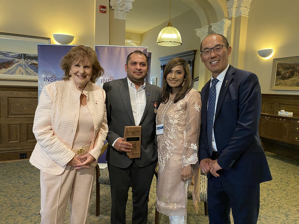jasonluan88's tweet photo. This year’s #InspirationAwardsAB recognizes outstanding Albertans working to prevent family violence and promote healthy relationships. Congratulations to all award recipients and thank you for your hard work supporting vulnerable Albertans! https://t.co/j2MnNKuEWC https://t.co/E6BWRG8kK3