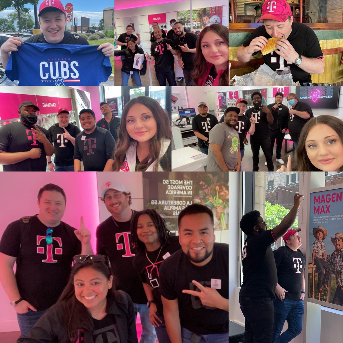 What a great week showing <a href="/BeMagentaT/">Tyler Rowland</a> how much Chicago North Wisconsin loves HSI! #MagentaNorthStars @SimeonBookerIV <a href="/AngelGomez143/">Angel Gomez</a>