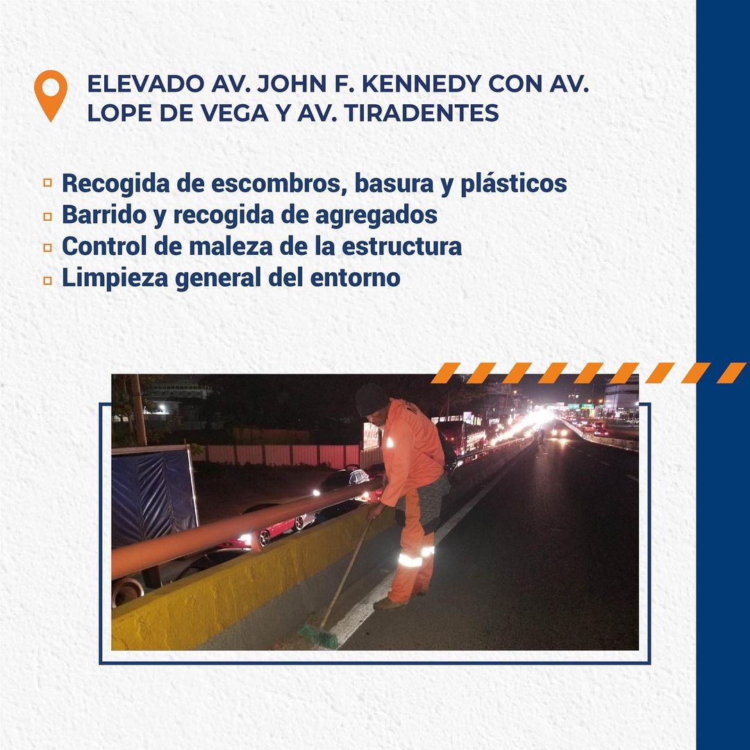 TejedaIng's tweet photo. Estos son los trabajos que nuestras brigadas de mantenimiento de pasos desnivel han estado trabajando en las siguientes vías del país.
#AngelTejeda #CambiandoPorTi #EstamosCambiando #ContruyendoElCambio #CercanoALaGente #ContigoSomosMejores #EstamosEnEsto #ConstruyendoElCambio https://t.co/UjWSQgQ7UW