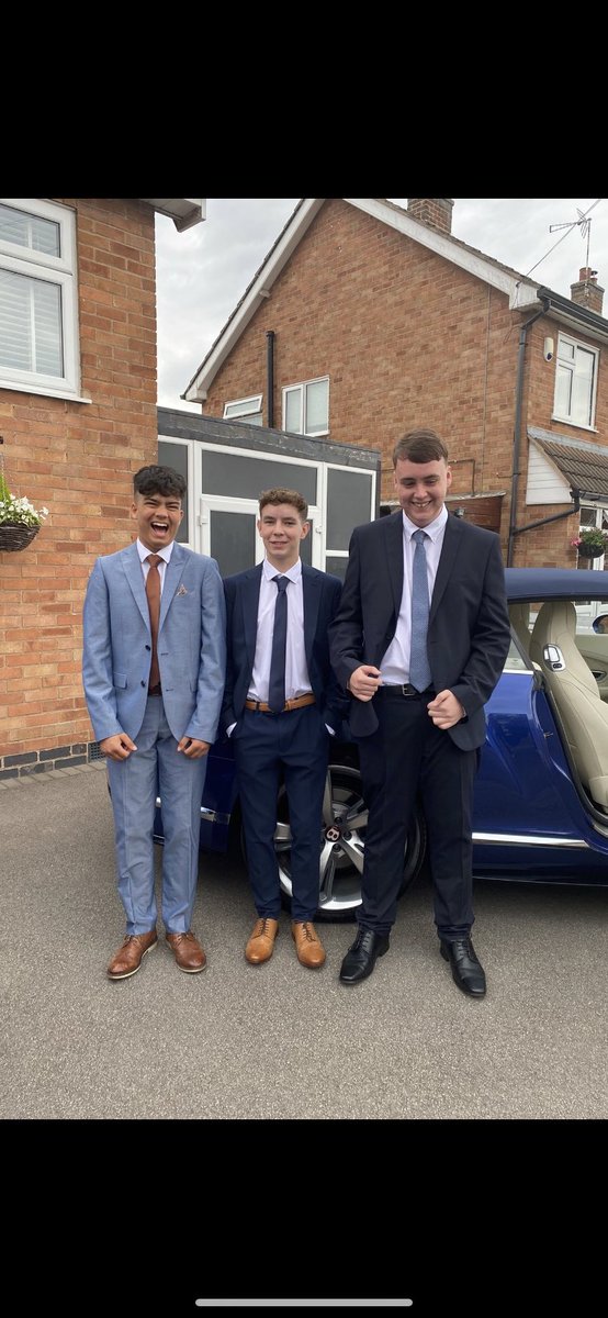 SKingsy's tweet photo. Such happiness! End of year 11 prom… such smiley boys xxx #brockingtonprom https://t.co/hB3G9b2JMA
