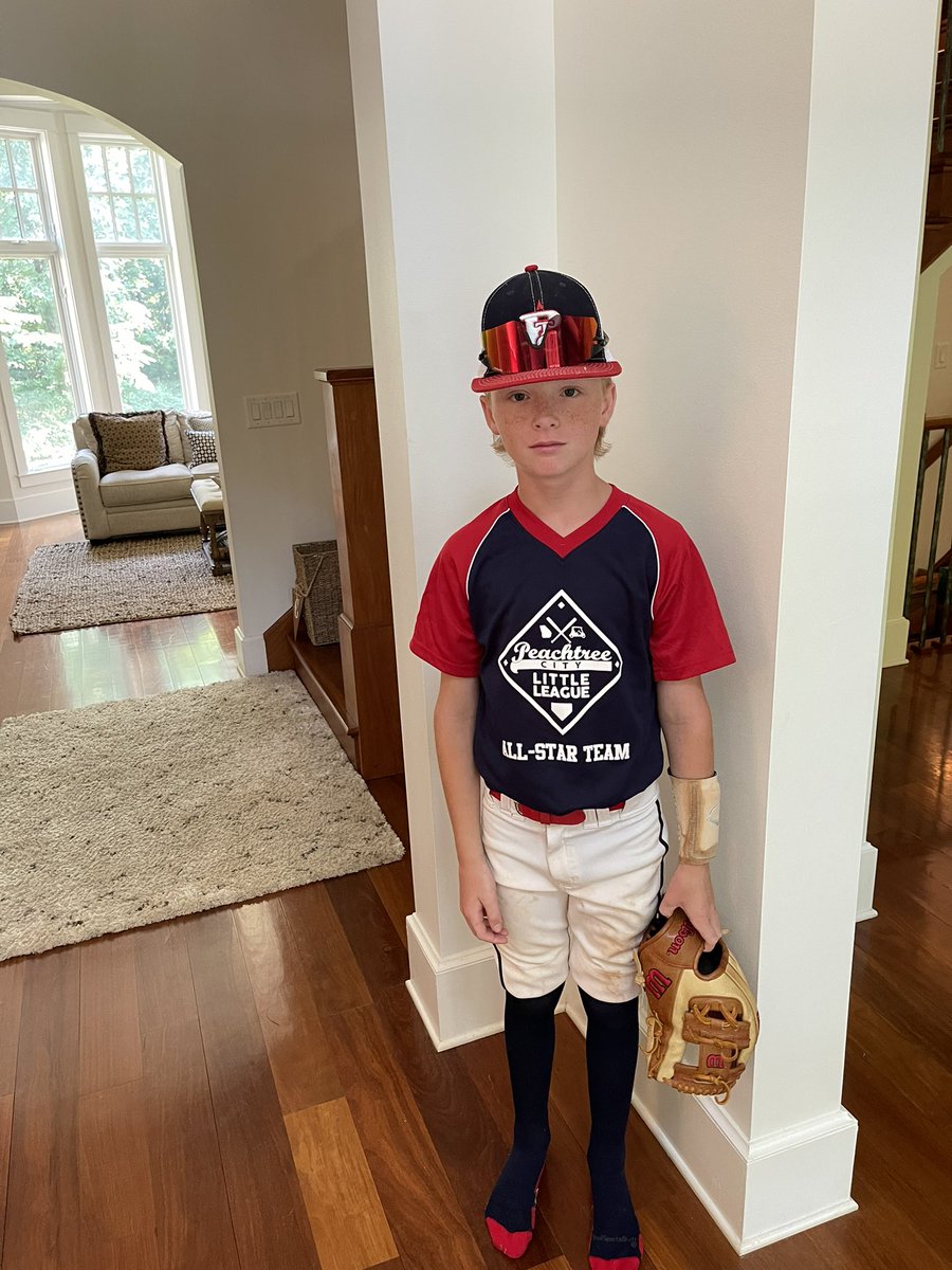 DeveloperFredie's tweet photo. .. and one of the few to never play travel ball. He works hard, he competes and he plays with heart. Oh, and @Tanner_Allen10 he still rocks the Mohawk/Mullet and short pants 🤣

Let’s go buddy. Do your thing! Let’s go Peachtree City All Stars 💪 https://t.co/6hgsCGxWKx