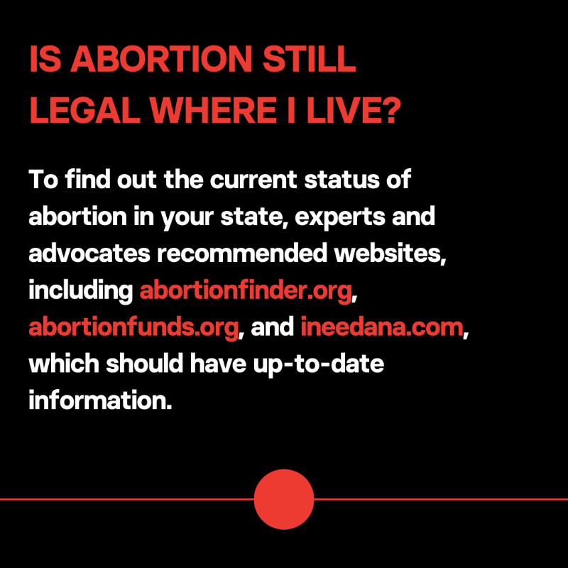 BuzzFeedNews's tweet photo. BuzzFeed News talked to five legal experts and advocates about how to get an abortion in a post–Roe world.

Here's everything you need to know.