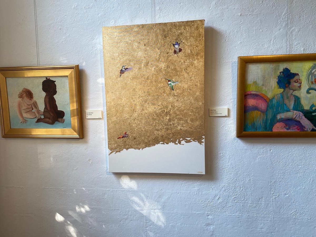 ArtofLynn's tweet photo. What a lovely exhibit! Honored to have my work included in the show.
#art #artshow #figurativelyspeaking #oconeeculturalartsfoundation https://t.co/a4WLRzJKxh
