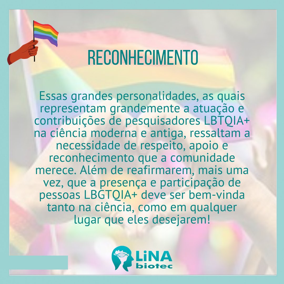 LiNAbiotec's tweet photo. #VemComABiotec #Biotecnologia #MêsdoOrgulho https://t.co/VY4goI47YT