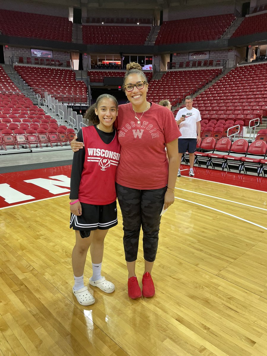 Thank you for great camp <a href="/BadgerWBB/">Wisconsin Women’s Basketball</a>! I had a great time and learned a lot! <a href="/marisamoseley/">marisa moseley</a> <a href="/katebarnosky/">Kate Barnosky</a>