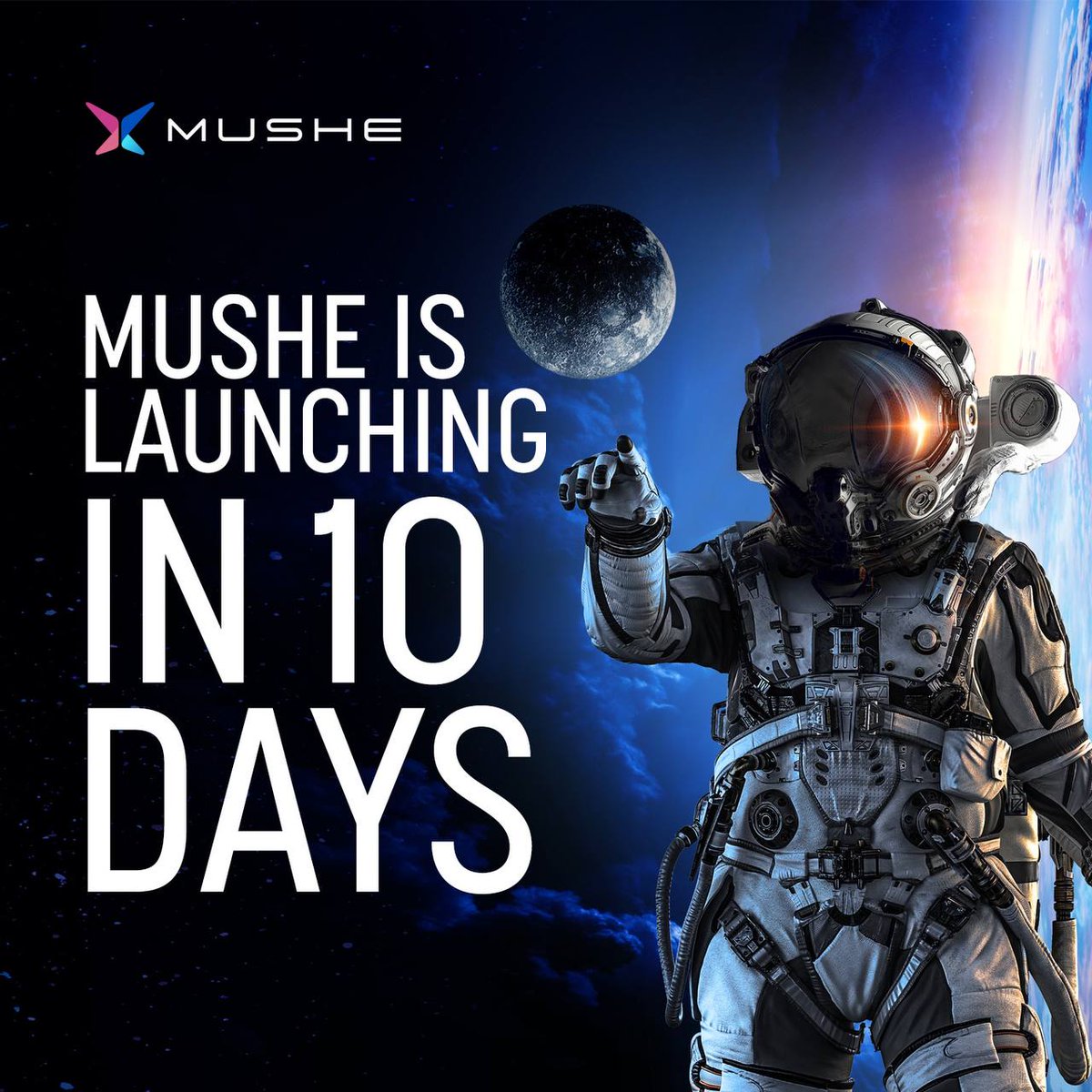 Mushe_World's tweet photo. MUSHE KNIGHTS 🎺

The Mushe presale is coming to an end soon.
There are only 10 days left until Mushe's launch!

Check our website: https://t.co/ePAXc6a3vR https://t.co/S492QHb8d0
