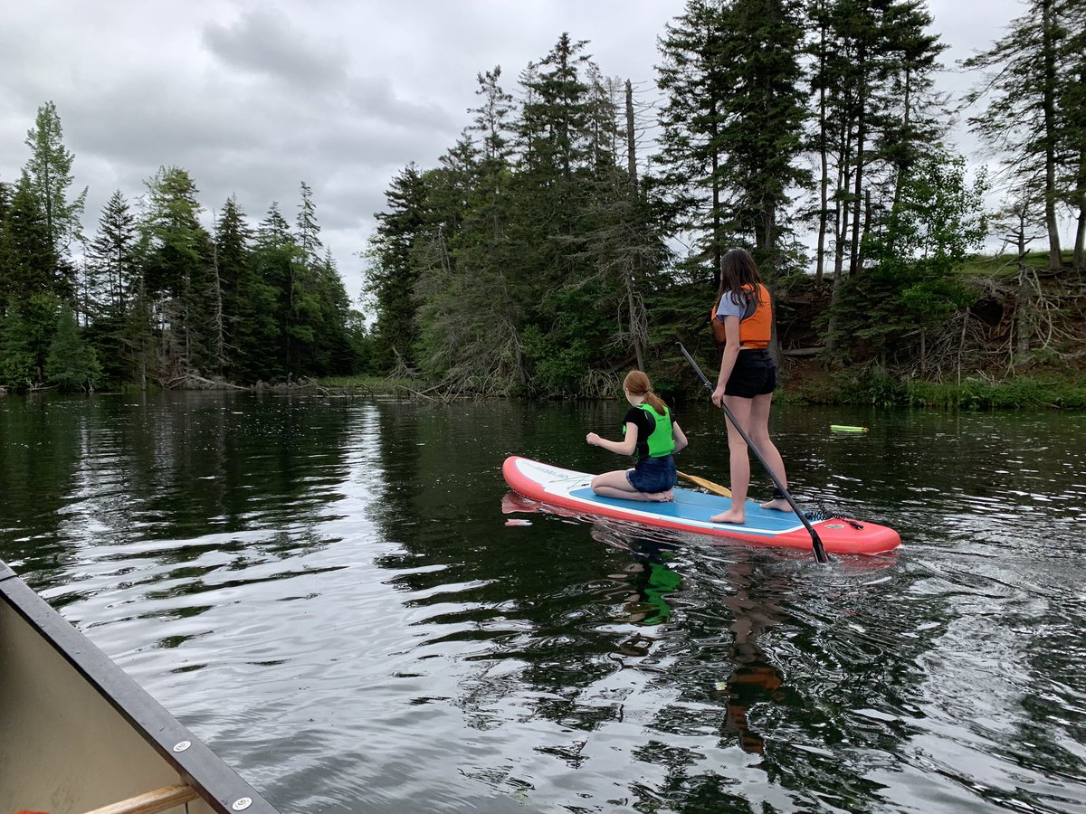 Had a sensational day on the water with my grade nines. Lots of impressive efforts and an endless number of laughs. It’s fun to have fun!! #sup #pondpaddling @paddlecanada <a href="/CCRCE_NS/">CCRCE</a> <a href="/CCRCE_HPS/">CCRCE Health Promoting Schools</a>