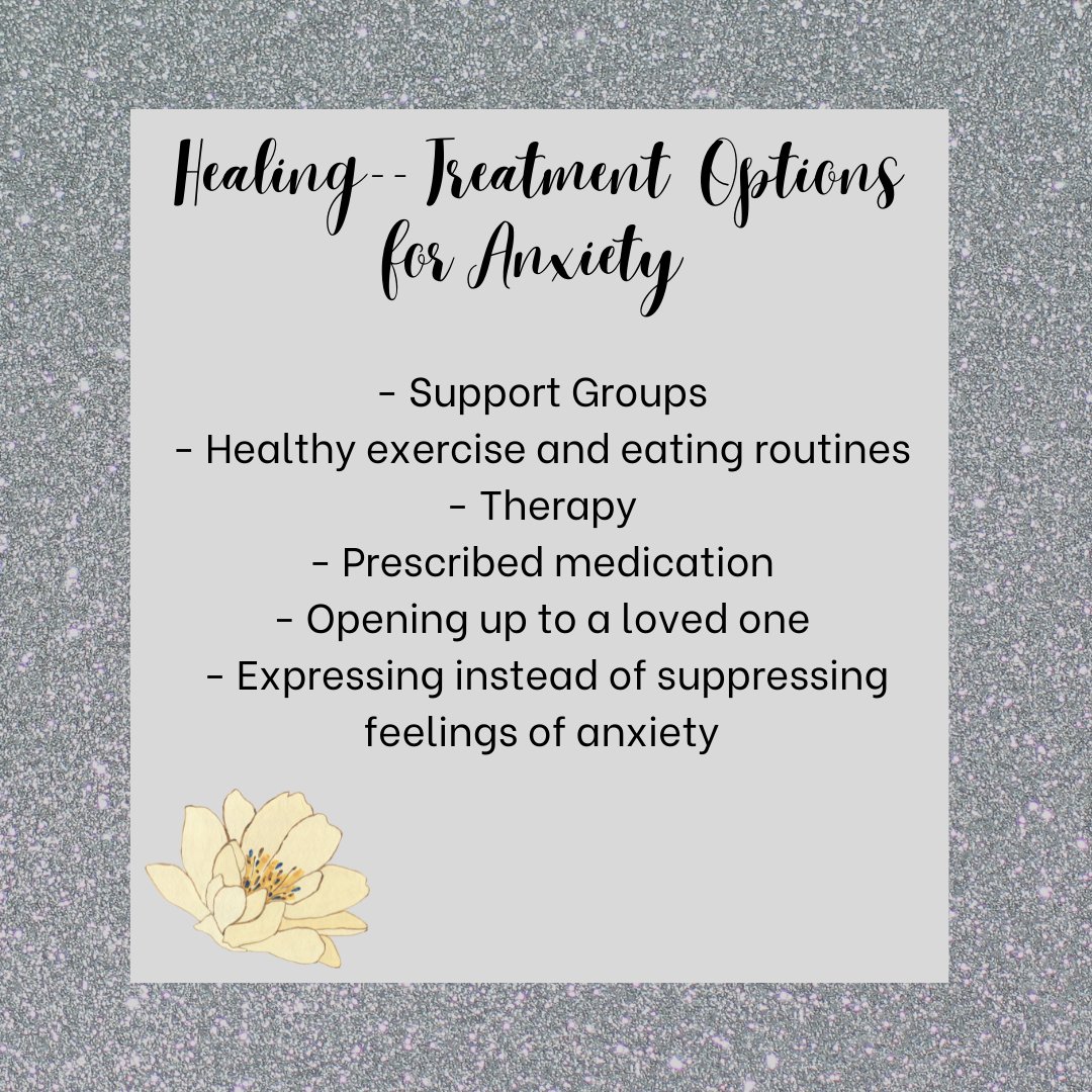 Today, we are exploring ways to treat anxiety. Sometimes, simply having a healthier routine helps you or someone you know heal. However, professional help is needed sometimes. And that is ok. All that matters is to look for the most fitting way for you or your loved one to heal!