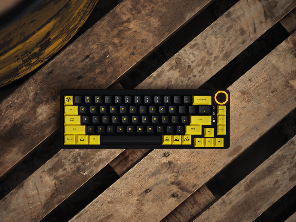 KDS Dangerzone Group Buy Live Now!

Check out this electrifying warning-sign inspired set, live for Group Buy now! The all-in-one kit includes novelties and compatibility for a wide range of boards!
kono.store/products/kds-d…