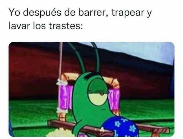 MemesDopl3r's tweet photo. Yo después de barrer trapeary lavar los trastes #trastes #Trapear #Lavar #MemesGraciosos #memes #memesespañol #momos #momazos #dopl3r https://t.co/nze6bhGiRJ