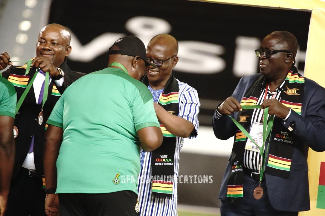 🥉 | Bronze Medalists 

- Ivory Coast U17 🇨🇮 2-3 🇬🇭 Ghana U17

#BlackStarlets | #ZONEOUESTB | #QUAFCON_U17 | #WAFUBU17