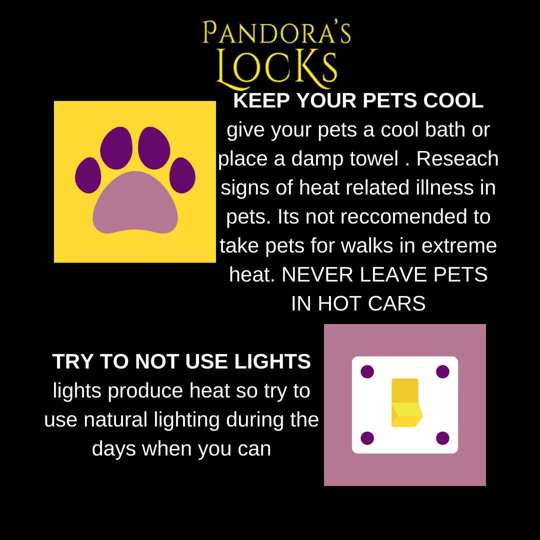 pandoras_locks's tweet photo. OTHER TIPS:
- Sleep with a damp blanket/sheet.
- Place clothes/sheets in the freezer b4 sleeping
- Stay out of direct sun when possible.
- Put tray of ice in front of a fan for cooler air.
- Search how to make a DIY air con.
- Make sure the air in your home has good circulation. https://t.co/jMiYixSkxq