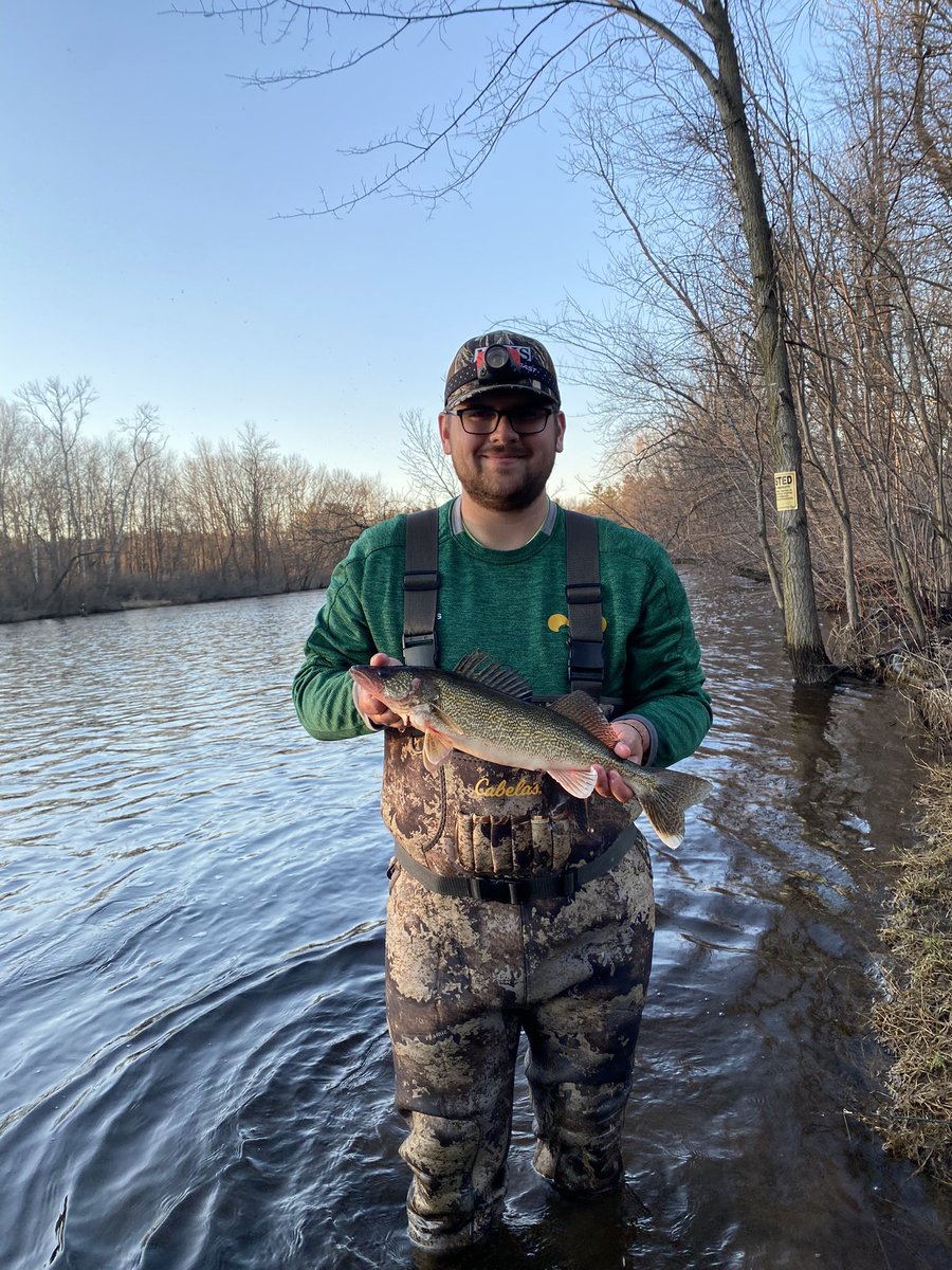 Need the walleyes to start running again!
