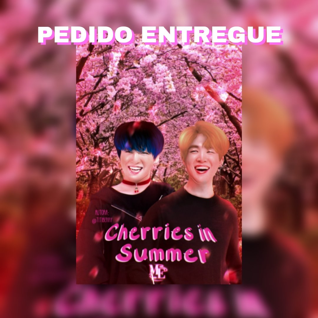 1_littlepenguin's tweet photo. 🍒PEDIDO DE CAPA ENTREGUE 
 • Nome da fanfic: Cherries in Summer | JIKOOK
• Autor(a): @Titiverso 
• Desiner: @1_littlepenguin https://t.co/PkmcPMFy4B