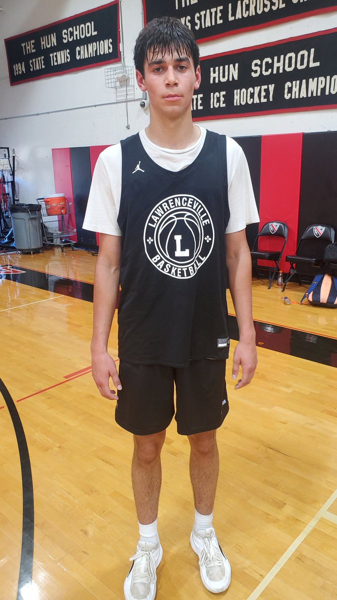 Lawrenceville tops Malvern Prep PA 86-62.  Jeb Williams 21, 5 treys.