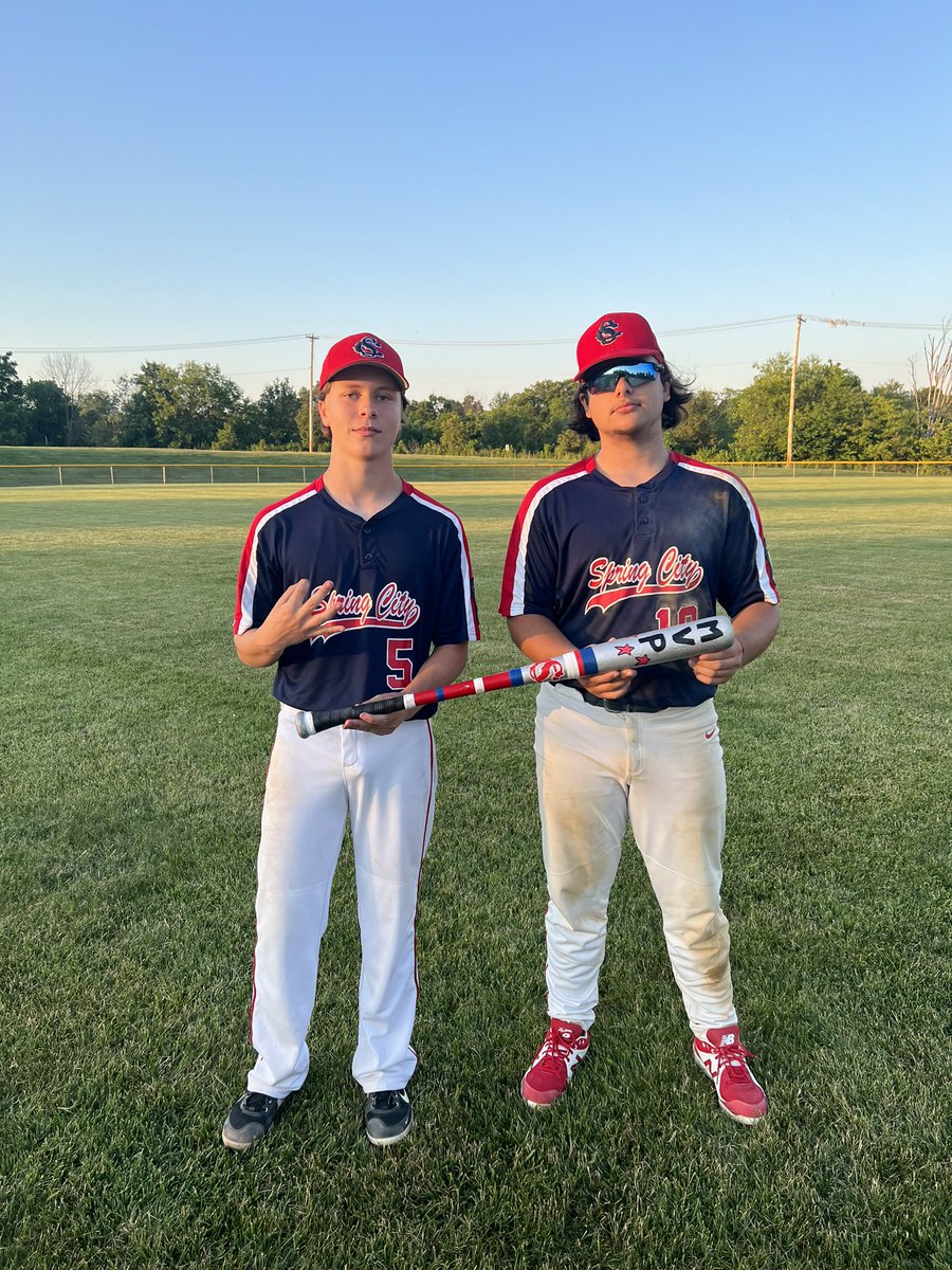 Youth team wins 8-2 over Perk Valley Brown.  Houck, CoMVP Conforti, and Wesler with 2 hits each.  Conforti also knocks in 2 runs and scored 2 runs. CoMVP Hommer strong again on the mound giving up 1 hit/1 run in 6 innings of work. McVey a close 3rd in MVP vote (he protested).