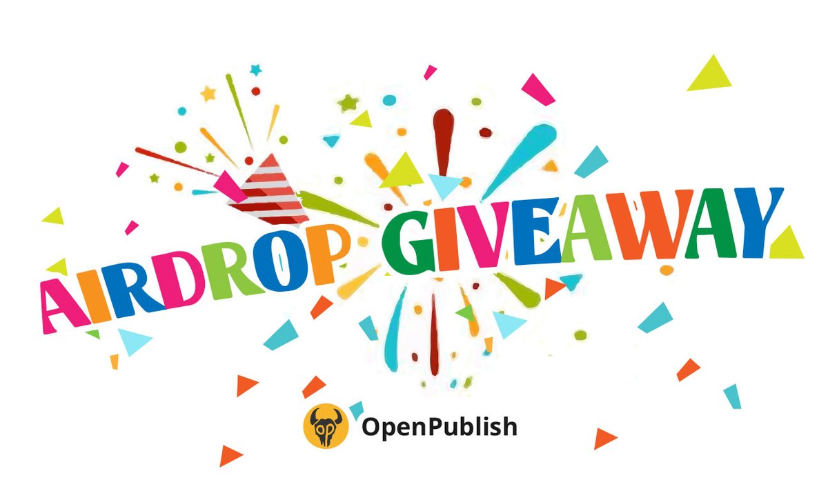 OpenPublishNFT's tweet image. OpenPublish is hosting a 10000 $ OPH airdrop!
Only on June 25th - July 2nd 
Special rewards up to 2000 $ OPH on July 3rd!
Claim the Airdrop now! 
Participation page:
openpublish.io/airdrop

#NFTCommunity #NFT #NFTs #NFTGiveaway #OpenSeaNFT #Web3 #Looksrare #Airdrop #OPH $BTC