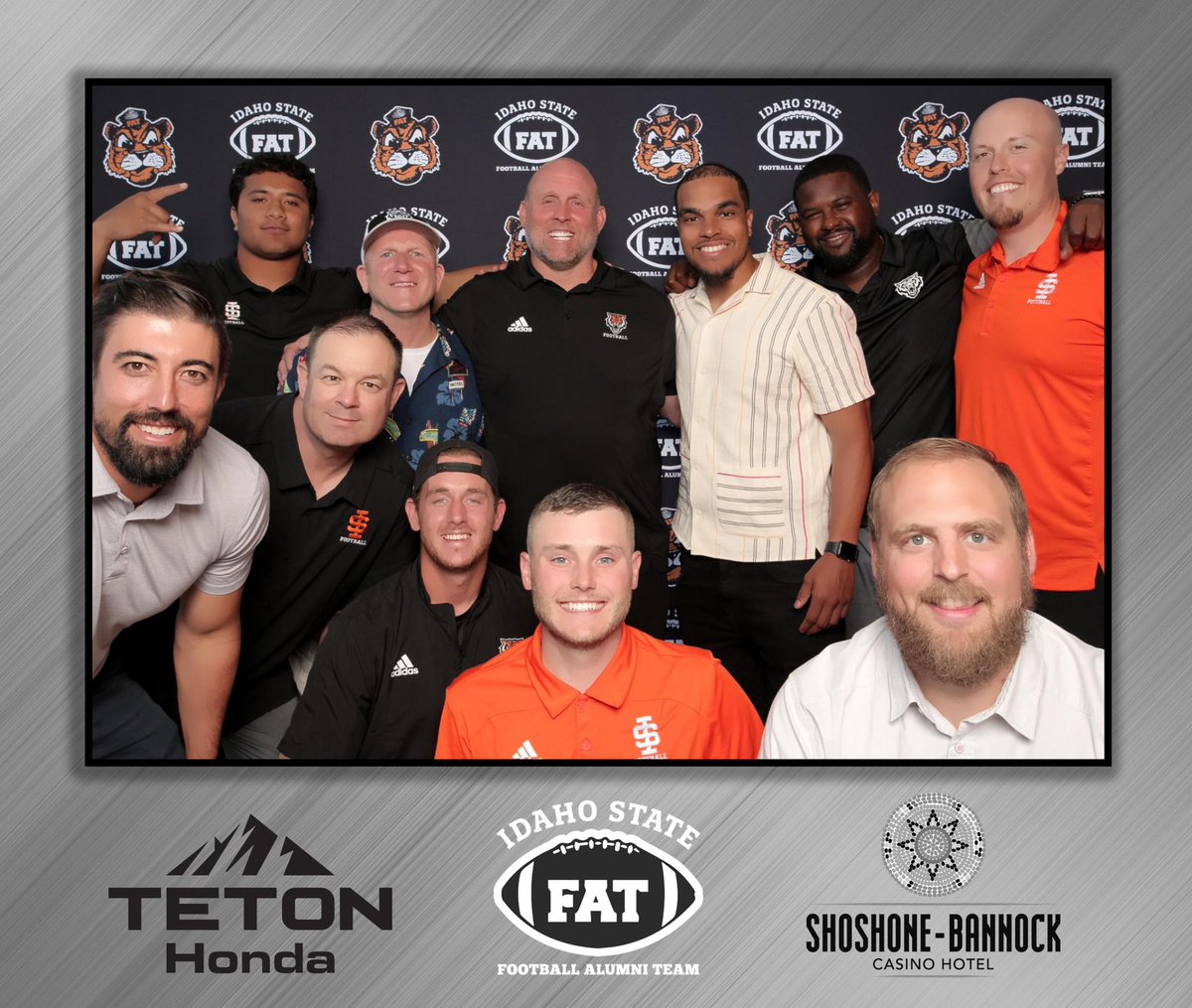 S/O @IdahoStateFB 𝗔𝗹𝘂𝗺𝗻𝗶 𝗧𝗲𝗮𝗺, @SBCasinoHotel & 𝗧𝗲𝘁𝗼𝗻 𝗛𝗼𝗻𝗱𝗮 For Hosting A Great Event Tonight! Looking Forward To Hitting The Links Tomorrow! #TTM #RoarTogether